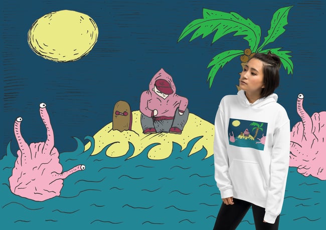 SOLITUDE unisex hoodie