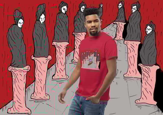 SCARY GALLERY unisex t-shirt