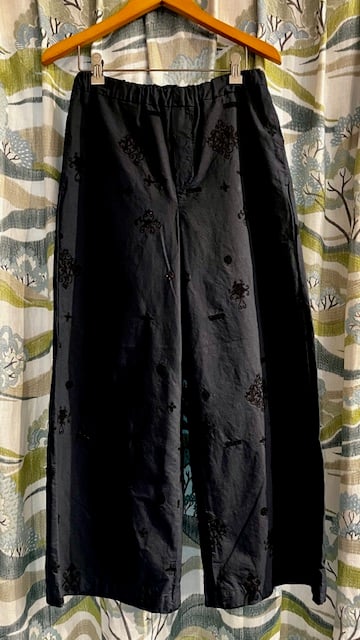 Antipast Embroidered Dark Navy Top and Pants - Image 2 of 3