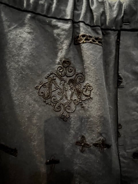 Antipast Embroidered Dark Navy Top and Pants - Image 3 of 3