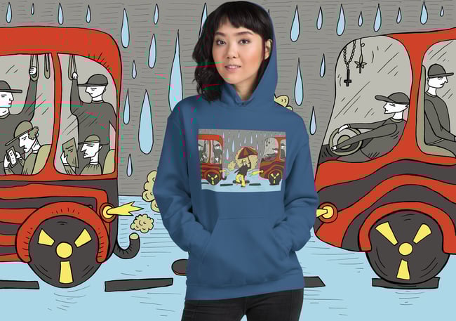 RAINY MOOD unisex hoodie