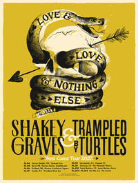 Image 1 of Shakey Graves X Trampled by Turtles - Fall 2025