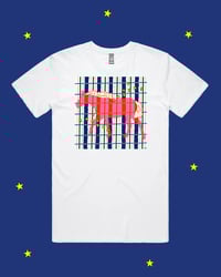 Image 2 of Checker Horse T-Shirt (By Rat Baby)