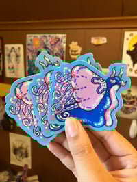 Image 2 of Jellyfish Snail Prints + Stickers