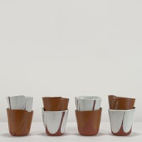 Image 1 of rust and white