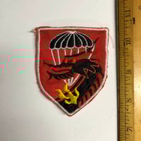 Image 1 of Dragon paratrooper vintage Vietnam patch 