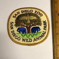 Image 1 of Vintage San Diego Zoo Wild Animal Park patch 