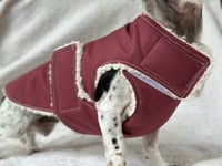 Image 2 of Maroon Raincoat Chest Cover Coat