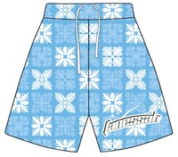 Image 1 of Hawaiian Quilt Baby Blue ( New shorts)