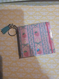 Image 1 of Strawberry  cover sticky note 