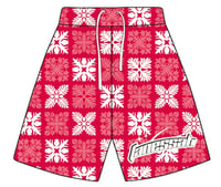 Image 1 of Hawaiian Quilt Red ( New shorts)