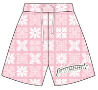 Image 1 of  Hawaiian Quilt Pink ( New shorts)