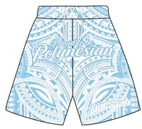 Image 1 of Proud to be polynesian Baby blue ( New shorts)