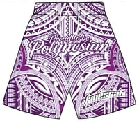 Image 1 of Proud to be polynesian Purple ( New shorts)