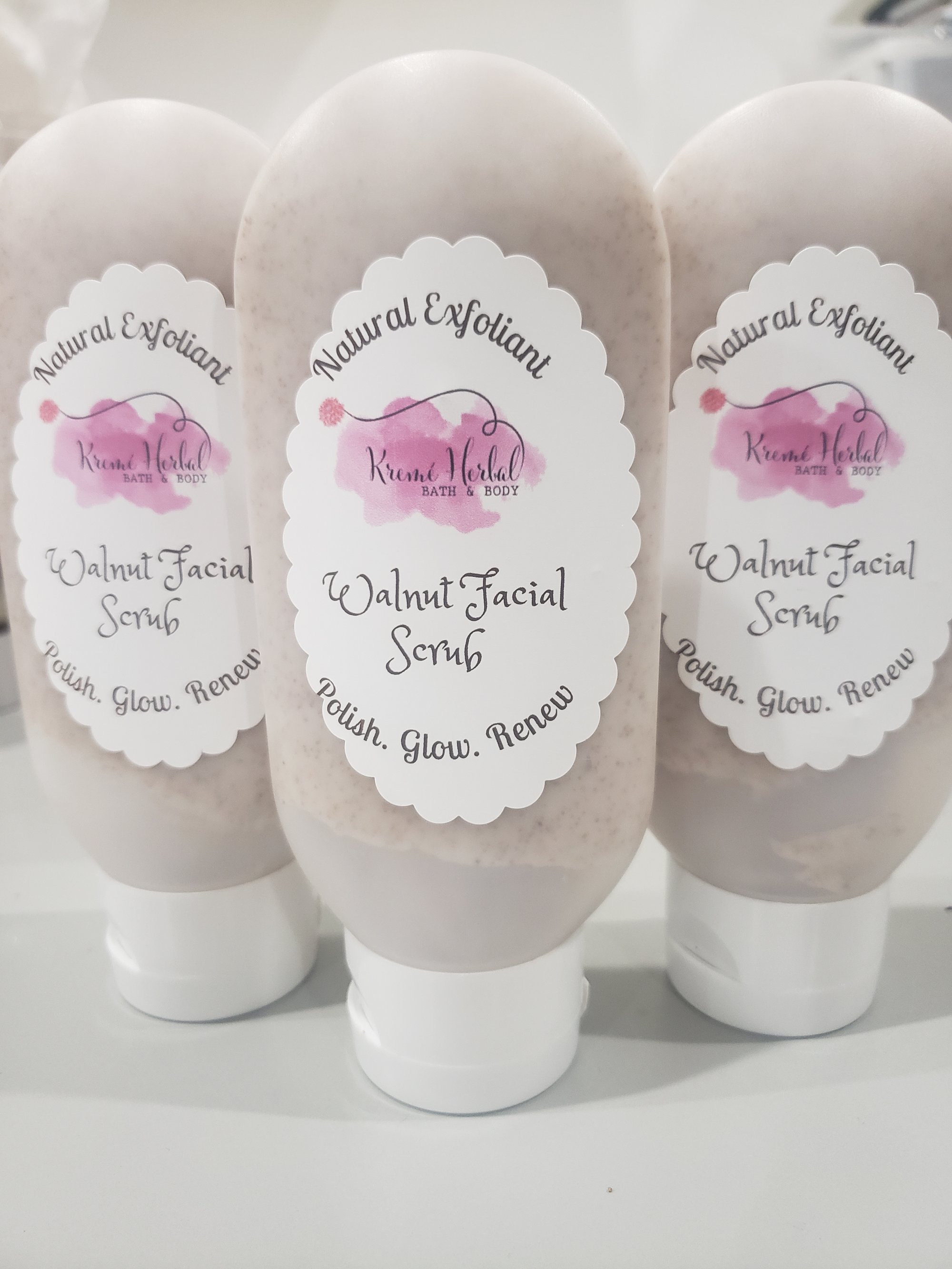 Image of Walnut Facial Scrub ( Gentle Exfoliation) 