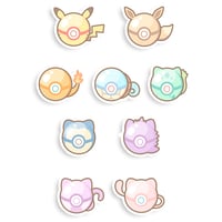 Pokemon Pokeballs Sticker Flakes
