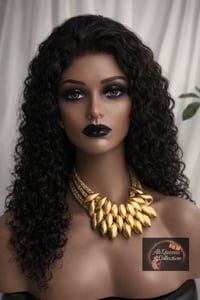 Image 1 of Curly 5x5 Closure Wigs