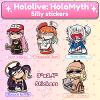 Image 1 of HoloMyth Silly Stickers