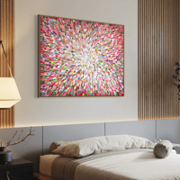 Image 6 of 'Adamas 10' - 125x95cm, FRAMED in Natural Oak