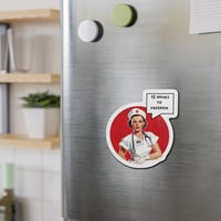 Image 7 of Vintage Nurse RN Die-Cut Magnet — "12 Hours to Freedom"