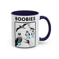 Image 4 of Boobies Coffee Mug — Cute Blue-Footed Booby Bird Accent Mug (11/15oz)