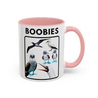 Image 7 of Boobies Coffee Mug — Cute Blue-Footed Booby Bird Accent Mug (11/15oz)