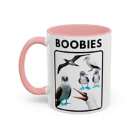 Image 8 of Boobies Coffee Mug — Cute Blue-Footed Booby Bird Accent Mug (11/15oz)