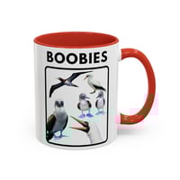 Image 10 of Boobies Coffee Mug — Cute Blue-Footed Booby Bird Accent Mug (11/15oz)