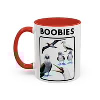Image 11 of Boobies Coffee Mug — Cute Blue-Footed Booby Bird Accent Mug (11/15oz)