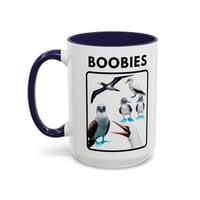 Image 17 of Boobies Coffee Mug — Cute Blue-Footed Booby Bird Accent Mug (11/15oz)