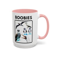 Image 19 of Boobies Coffee Mug — Cute Blue-Footed Booby Bird Accent Mug (11/15oz)