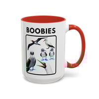 Image 22 of Boobies Coffee Mug — Cute Blue-Footed Booby Bird Accent Mug (11/15oz)