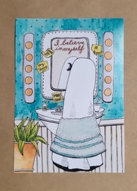 Mini Print--Swoopy Ghost and His Motivation Morning Routine