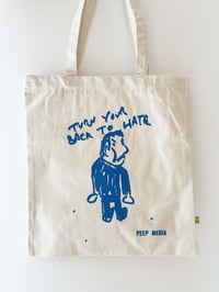 Image 1 of Bolsa de tela Turn Your Back to Hate