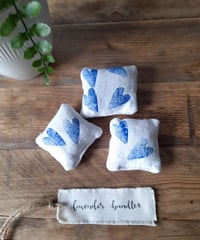 Image 1 of Lavender Bag Bundle – Blue Heart Design 