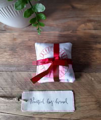 Image 2 of Lavender Bag Bundle – Red Geometric Design