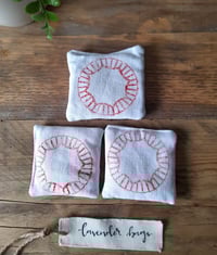 Image 1 of Lavender Bag Bundle – Red Geometric Design