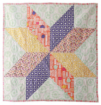 Image 7 of Giant Vintage Star Quilt Pattern (PDF Download)
