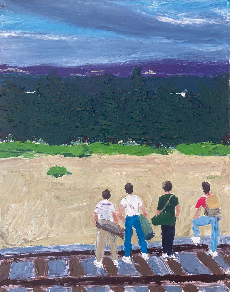 Image of Stand by me (original on canvas)