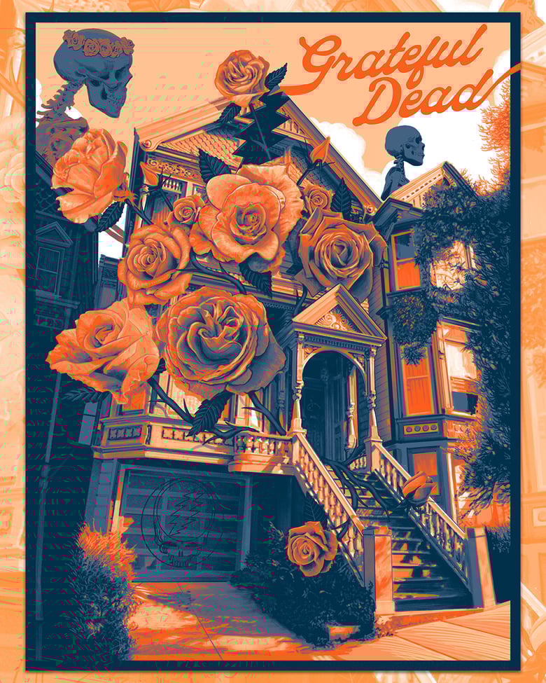 Image of Paul Kreizenbeck x Bottleneck "Grateful Dead"