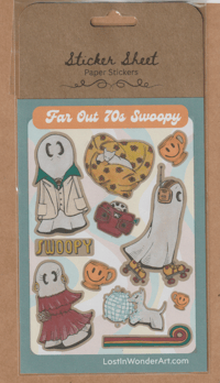 Far Out 70s Swoopy Ghost