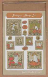 Sticker Sheet--Swoopy Seed Co.