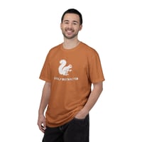 Image 4 of Easily Distracted Squirrel T-Shirt — Funny Casual Graphic Tee