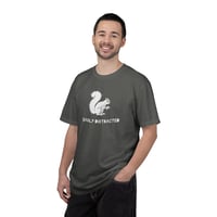 Image 7 of Easily Distracted Squirrel T-Shirt — Funny Casual Graphic Tee