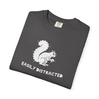 Image 15 of Easily Distracted Squirrel T-Shirt — Funny Casual Graphic Tee