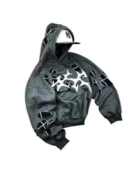 Image 1 of 1 of 1 Void Thorn Distressed Hoodie Size XL fits to XXL