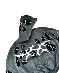 Image 10 of 1 of 1 Void Thorn Distressed Hoodie Size XL fits to XXL
