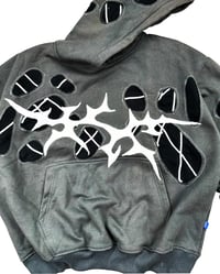 Image 12 of 1 of 1 Void Thorn Distressed Hoodie Size XL fits to XXL