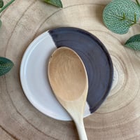 Image 3 of Two Tone Ceramic Spoon Rest