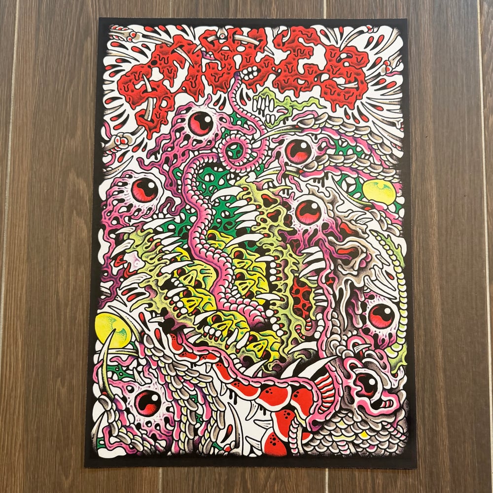 Image of “Rot Factory” print